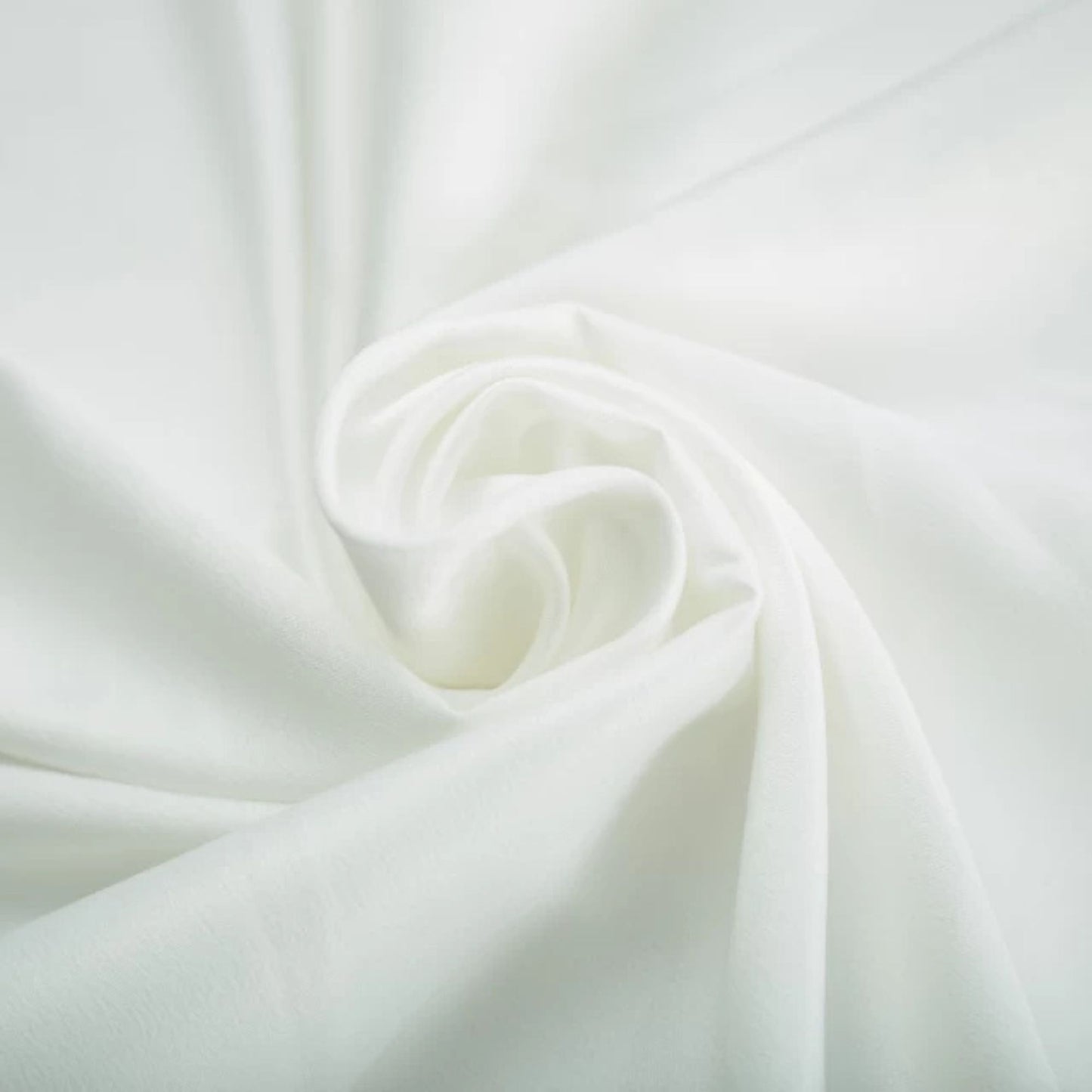 Satin Back Crepe 100% Polyester Fabric - Various Colours