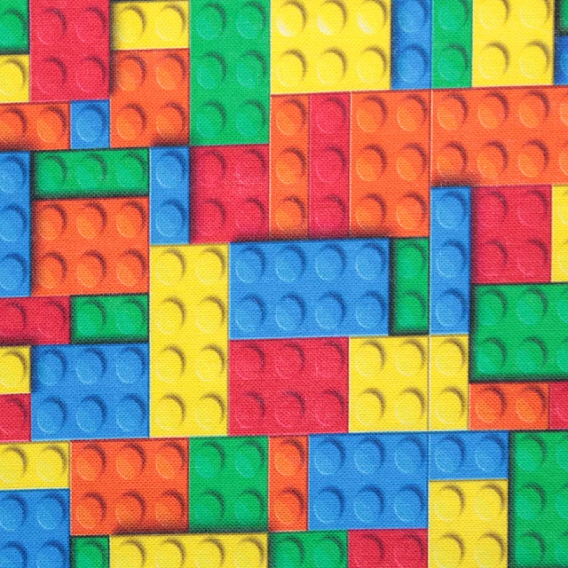 Building Blocks Multi Colour 100% fabric 
