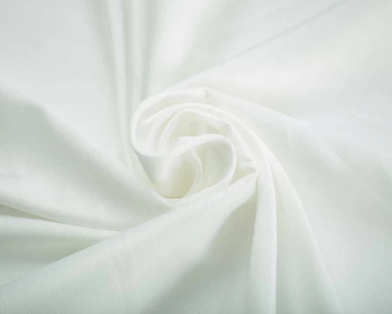 Satin Back Crepe 100% Polyester Fabric - Various Colours