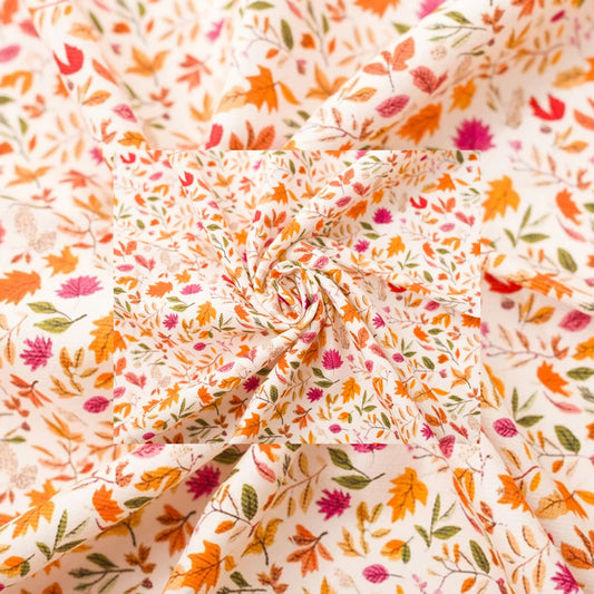 Needlecord 100% cotton fabric - eaves beige 