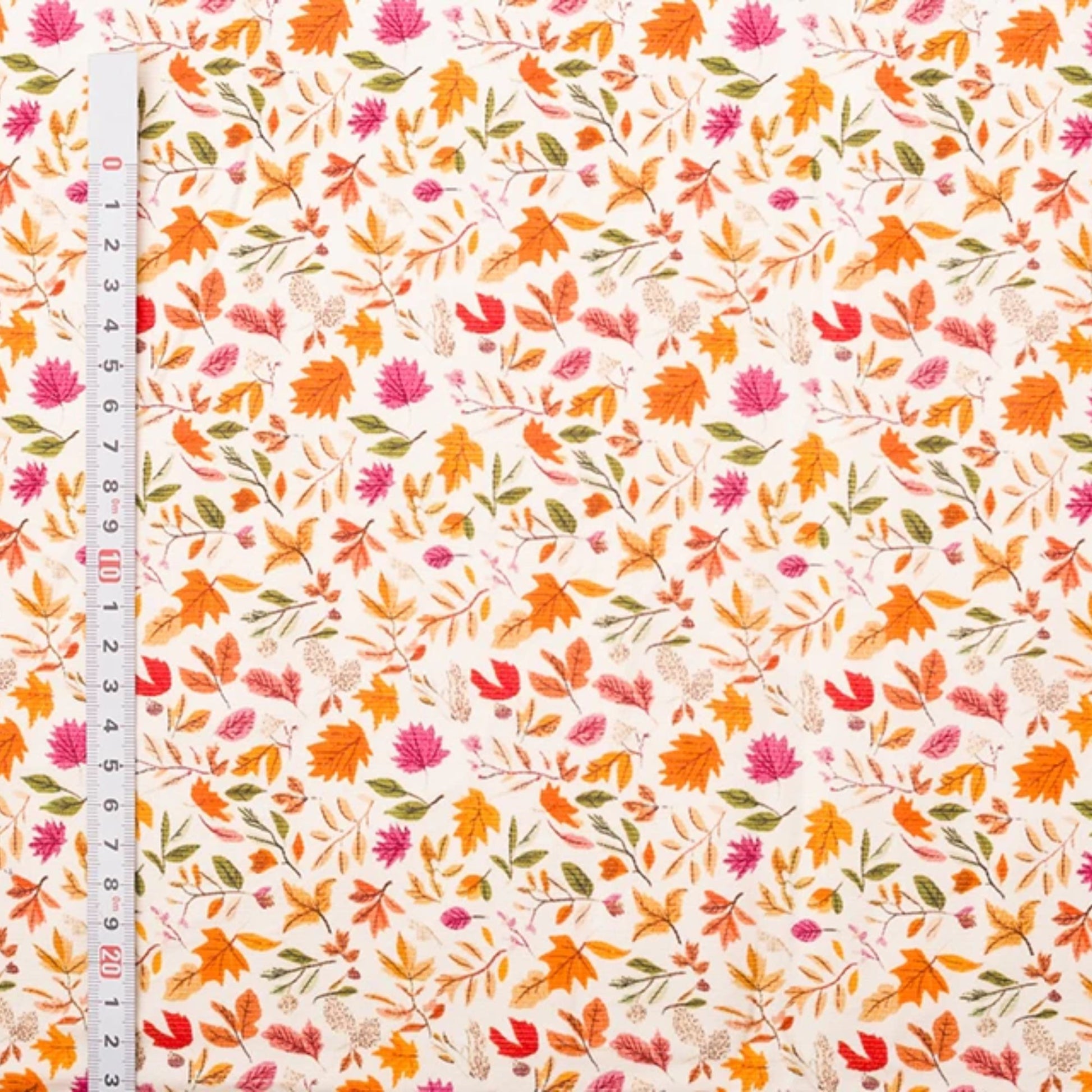 Needlecord 100% cotton fabric - eaves beige 