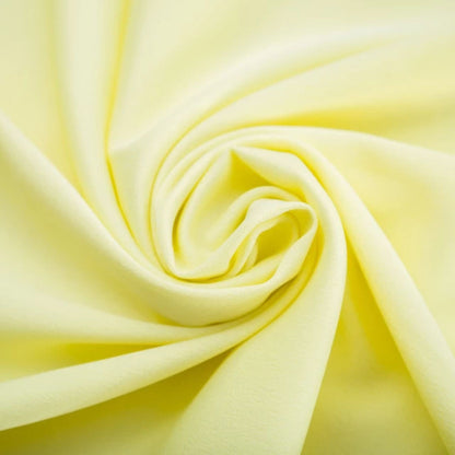 Satin Back Crepe 100% Polyester Fabric - Various Colours