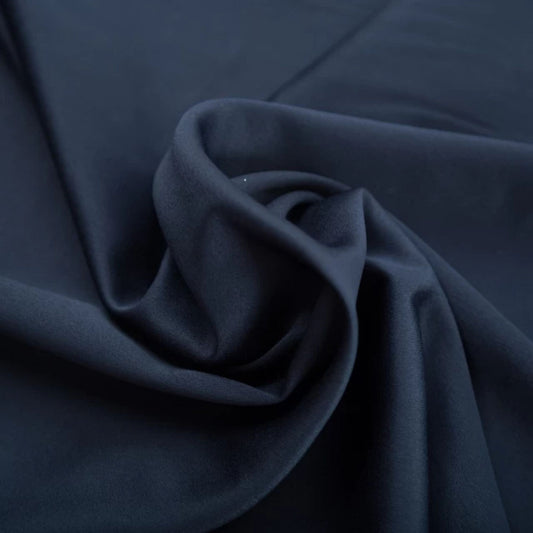 Satin Back Crepe 100% Polyester Fabric - Various Colours
