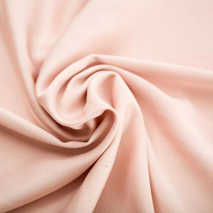 Satin Back Crepe 100% Polyester Fabric - Various Colours