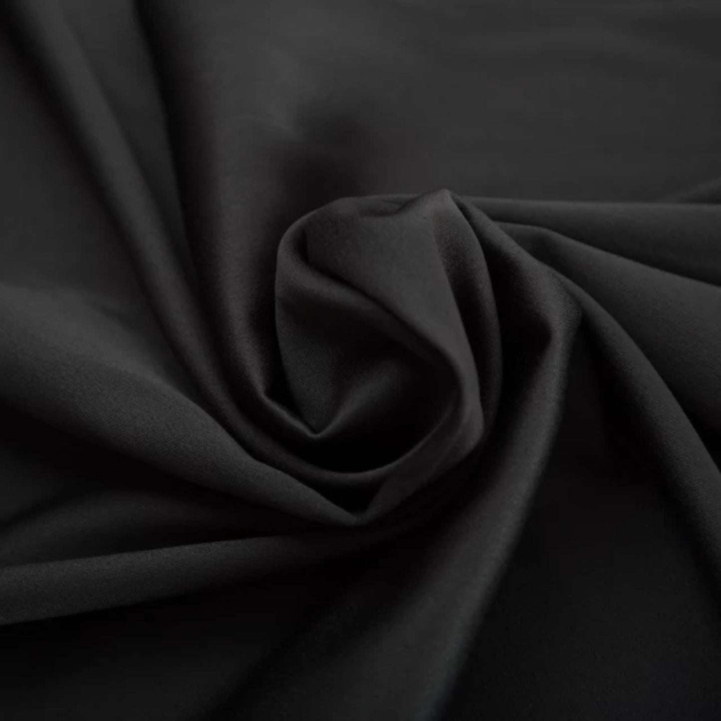 Satin Back Crepe 100% Polyester Fabric - Various Colours