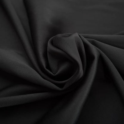 Satin Back Crepe 100% Polyester Fabric - Various Colours