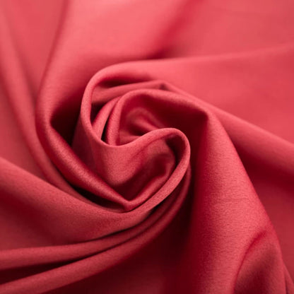 Satin Back Crepe 100% Polyester Fabric - Various Colours