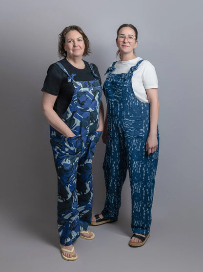 Denton dungarees sewing pattern by sussex seamstress 