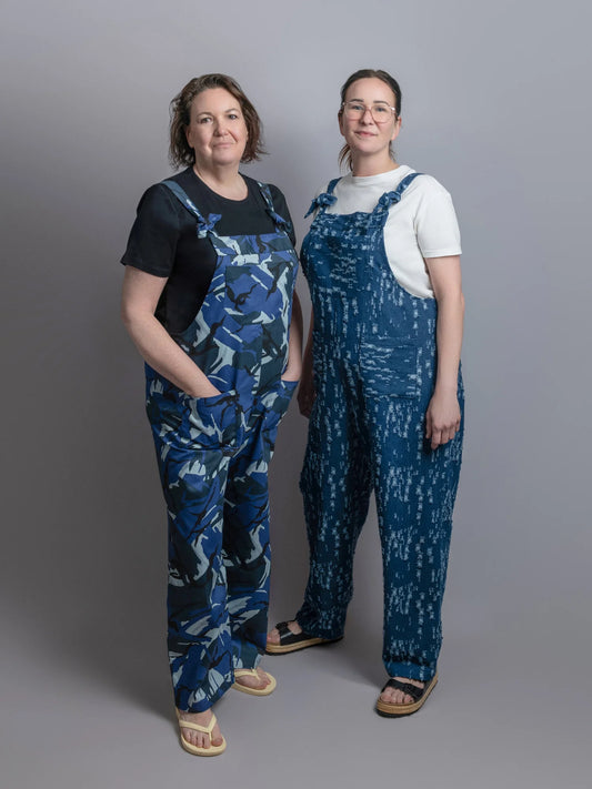 Denton dungarees sewing pattern by sussex seamstress 